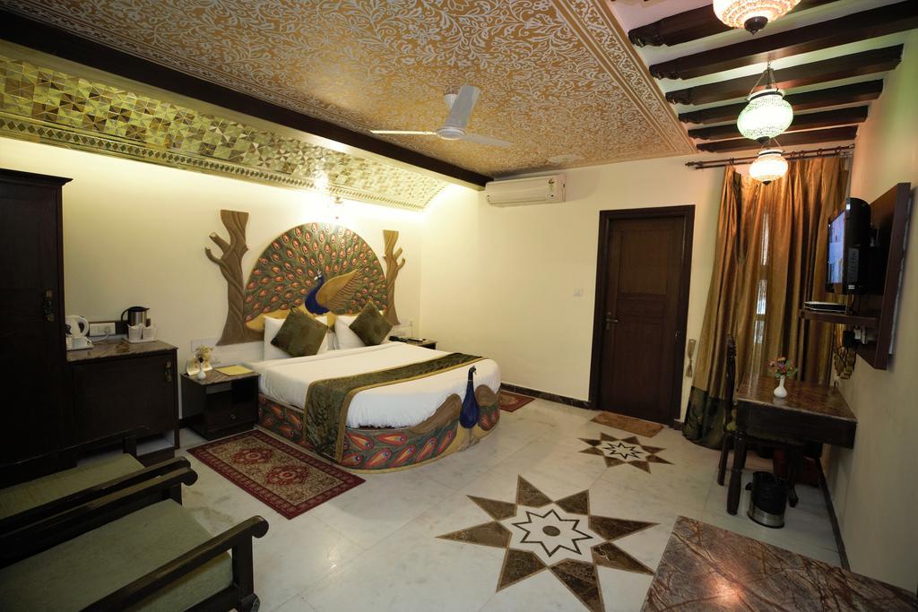 Hotel Nahargarh Haveli-Near Train Station Metro Jaipur Exterior foto